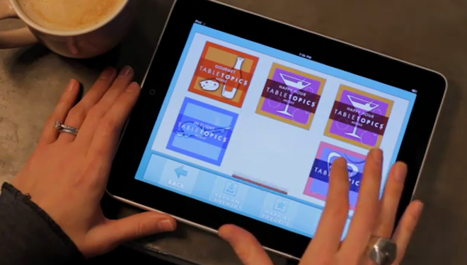 Break the ice with TableTopics for your iOS device