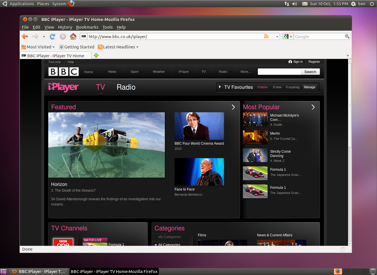 BBC iPlayer now features programmes from other on demand services