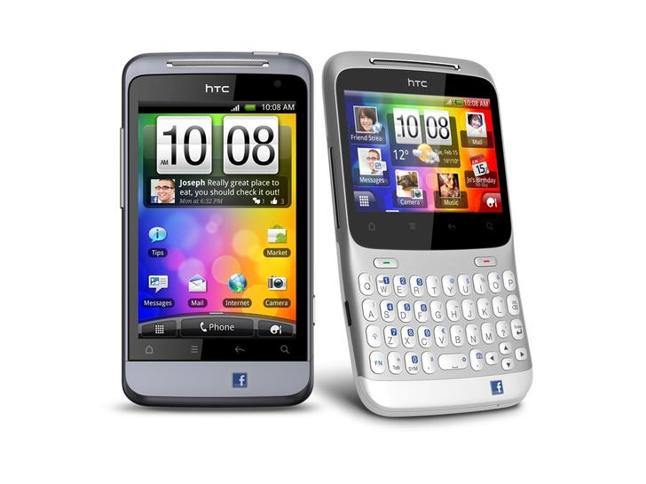 HTC announces the HTC Salsa and HTC ChaCha, the Facebook phones you were looking for