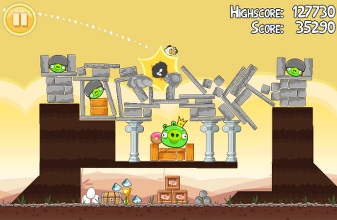 Bing partners with Angry Birds