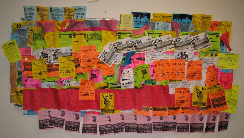 Flypost shares local events and music without the litter