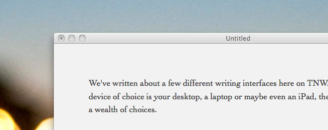 Byword: A beautifully simple Mac app, for writing.