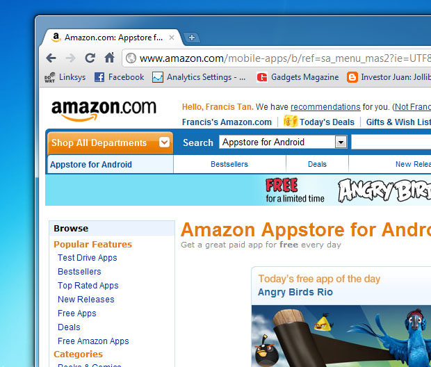 Amazon Launches Android Appstore
