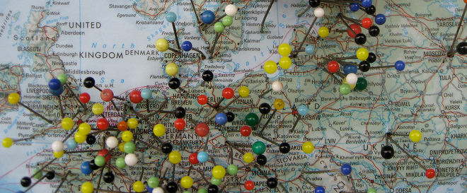 Explore Facebook Places checkins on a map with MeMap