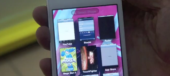 Slick new Apple iPhone multitasking interface caught on video? Please be real.