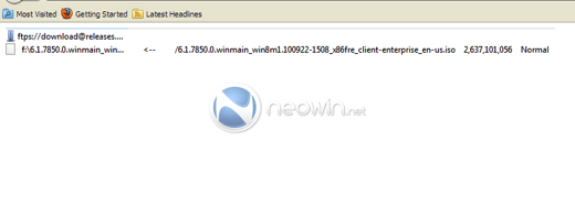 New Build of Windows 8 Leaked