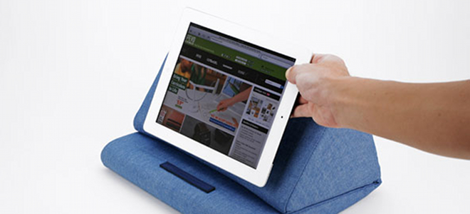 This iPad cushion may not be a looker, but it’s built for comfort