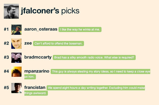 If you could pick only 5 people to follow on Twitter, who would you pick?