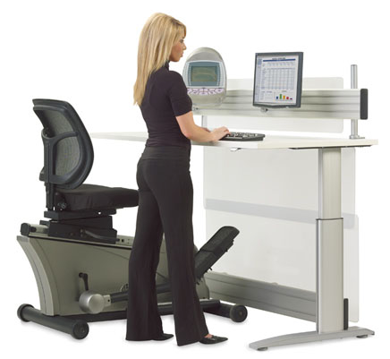 Could this be the key to getting a workout at your desk?