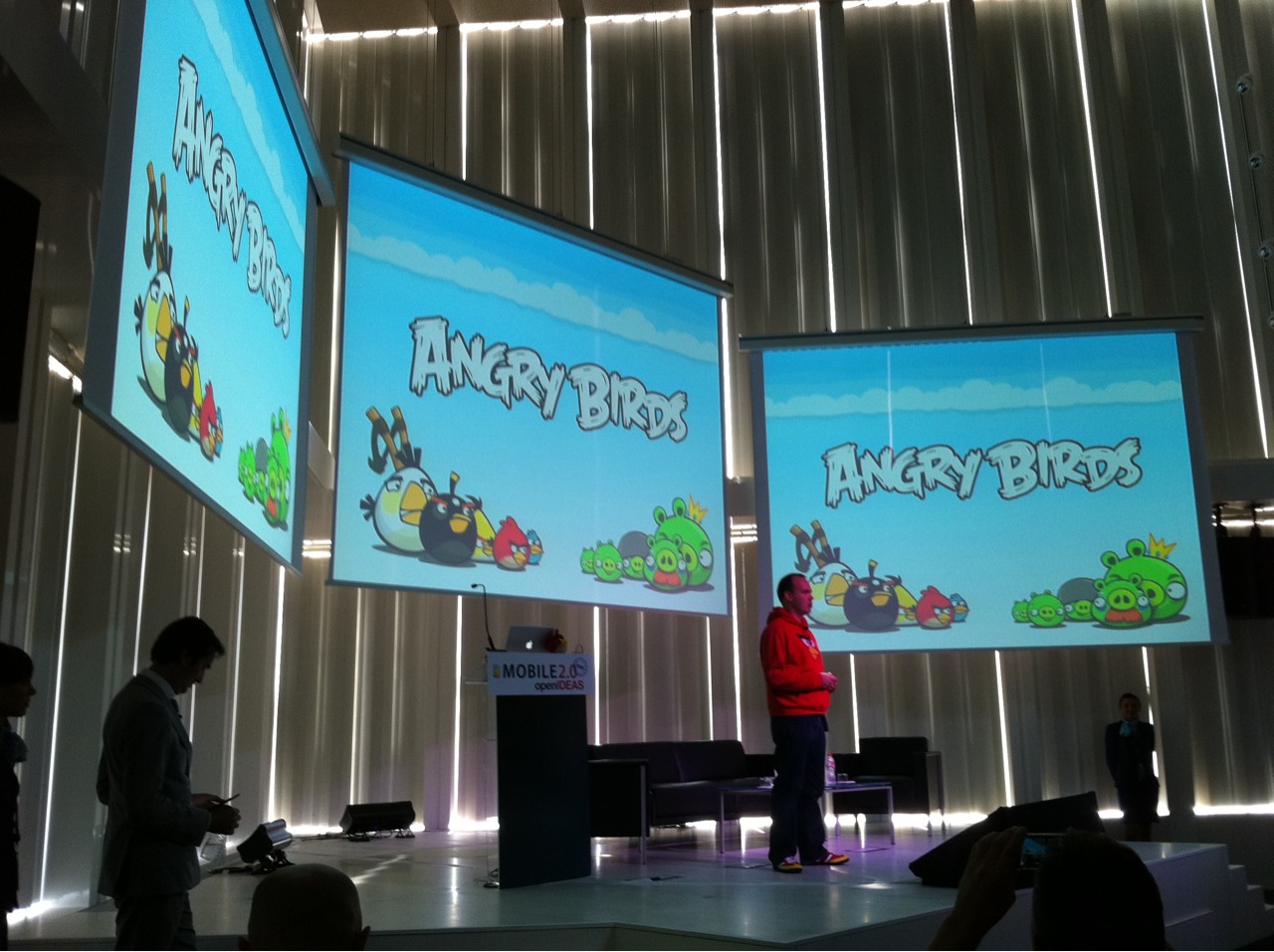 Angry Birds now downloaded more than a million times a day