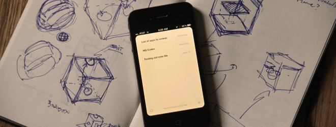 Notefile is a wonderfully purist notebook for iOS and Mac