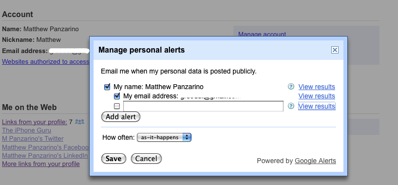 Google releases ‘Me on the Web’ tool to help monitor your web identity