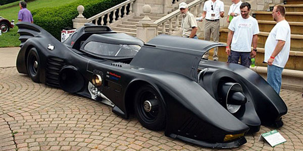 Here’s a real geek’s car: a fan-made, turbine-powered Batmobile.