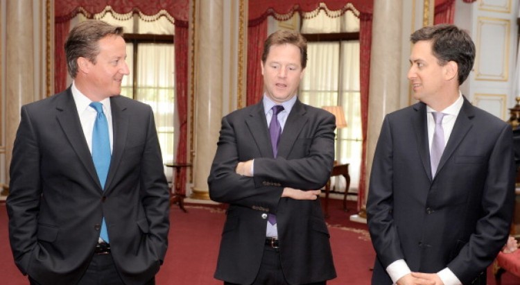 Three of the UK’s top political leaders join Google+