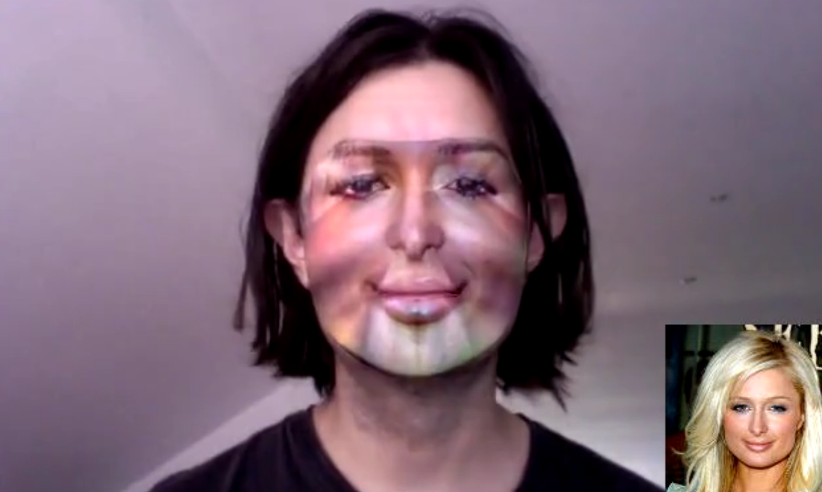 Realtime face cloning technology? It’s freaky.