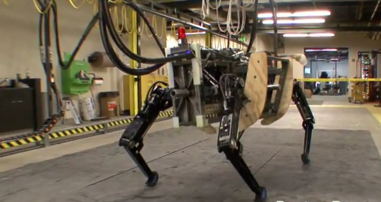 Meet AlphaDog, Boston Dynamics’ scary brute robot