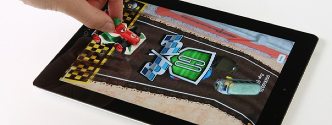 These Disney Cars toys interact with the iPad in a super cool way