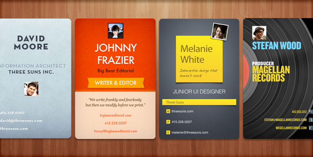 CardFlick brings beautiful design and contact-sharing muscle to the iPhone