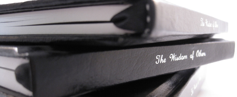 This startup lets you invite others to share wisdom, then binds it in a hardcover book