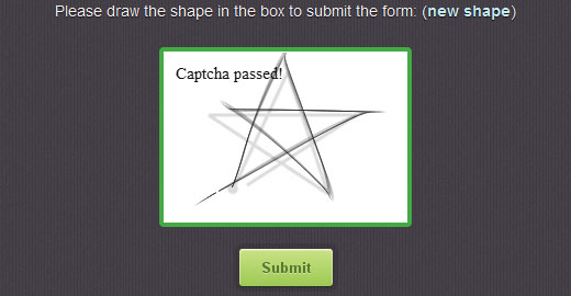 Prove youre human on the Web by drawing shapes, not typing letters, with MotionCATPCHA motioncaptcha1 Prove youre human on the Web by drawing shapes, not typing letters, with MotionCATPCHA