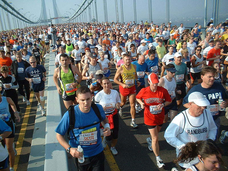 Basno awards virtual badges for NYC Marathon finishers