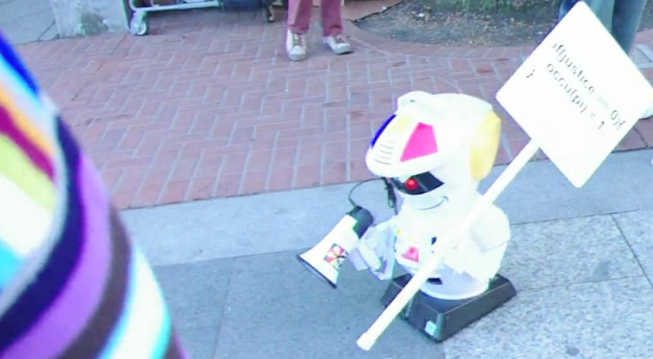 Why Occupy Wall Street when you could send a robot?