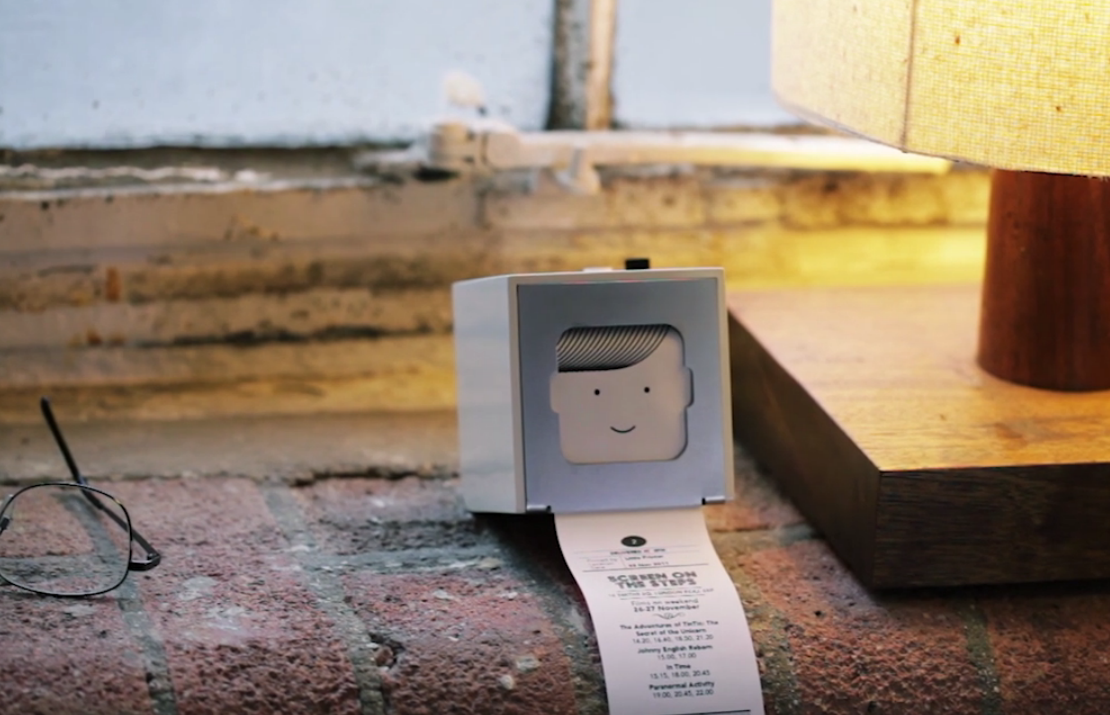 Meet The Little Printer: A cloud-based design object that prints from your phone