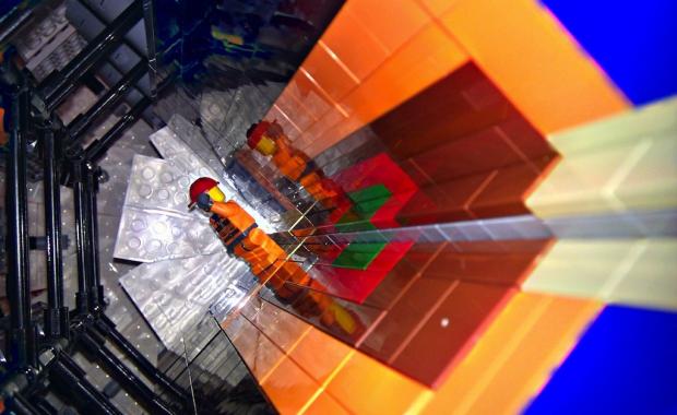 The Large Hadron Collider: Recreated with LEGOs