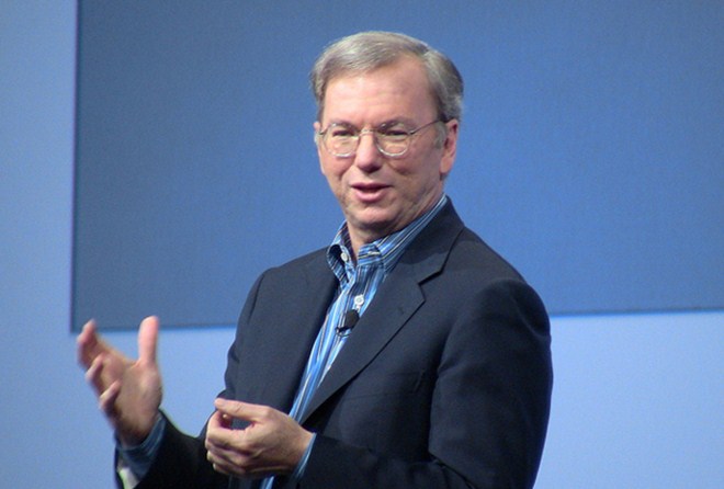 Google’s Eric Schmidt: The Internet and mobile can “change the world”