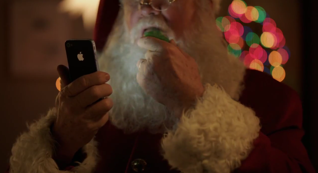 Check out Santa using Siri in Apple’s new Christmas-themed iPhone 4S commercial