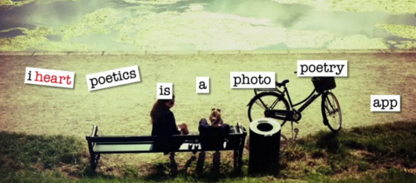 iheart poetics: an app that combines photos with poetry