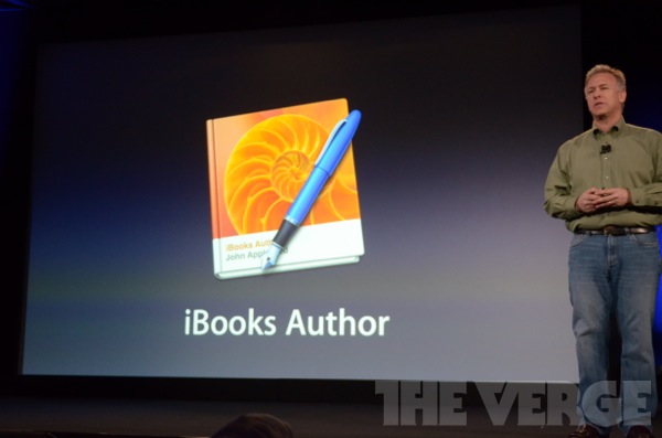 Apple announces iBooks Author, a Mac app for authoring iPad books