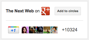 Google introduces new aesthetic options for Google+ badges TheNextWeb badge on Googleplus Google introduces new aesthetic options for Google+ badges
