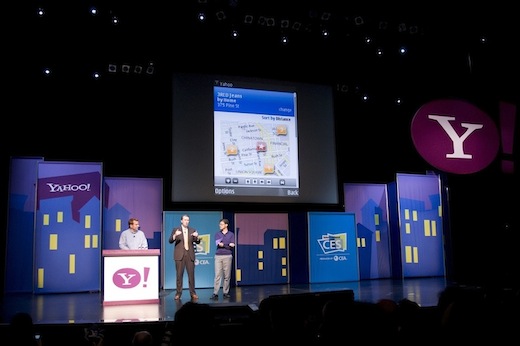 Yahoo on stage by Yodel Anecdotal/Yahoo! Inc.