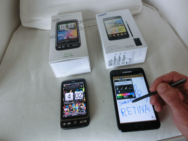 Samsung announces LTE ‘Galaxy Note’ for AT&T