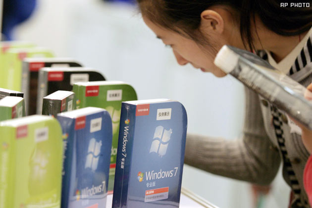 Microsoft continues its fight against piracy, sues Chinese electronics distributor Gome