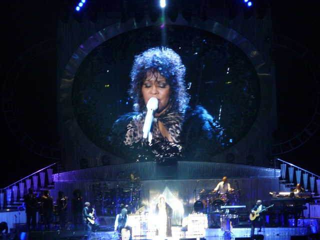 This classy mashup lets you follow Whitney Houston’s career geographically
