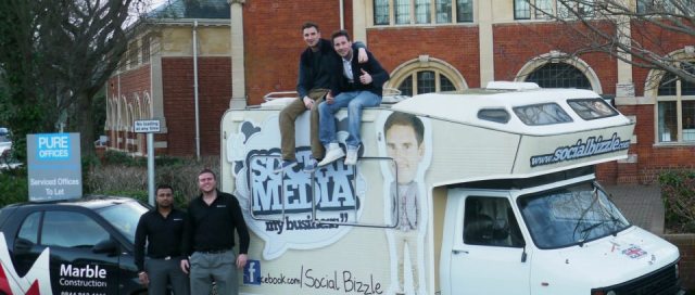 Social Bizzle takes its ‘Facebook for business’ enterprise on the road…literally