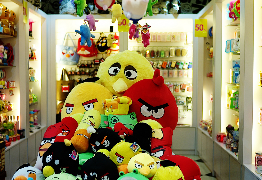 Rovio now selling Angry Birds merchandise in top Chinese e-commerce site