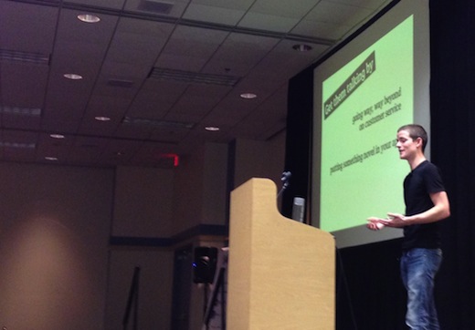 GitHub’s Zach Holman to developers: Twitter and Facebook are not word of mouth