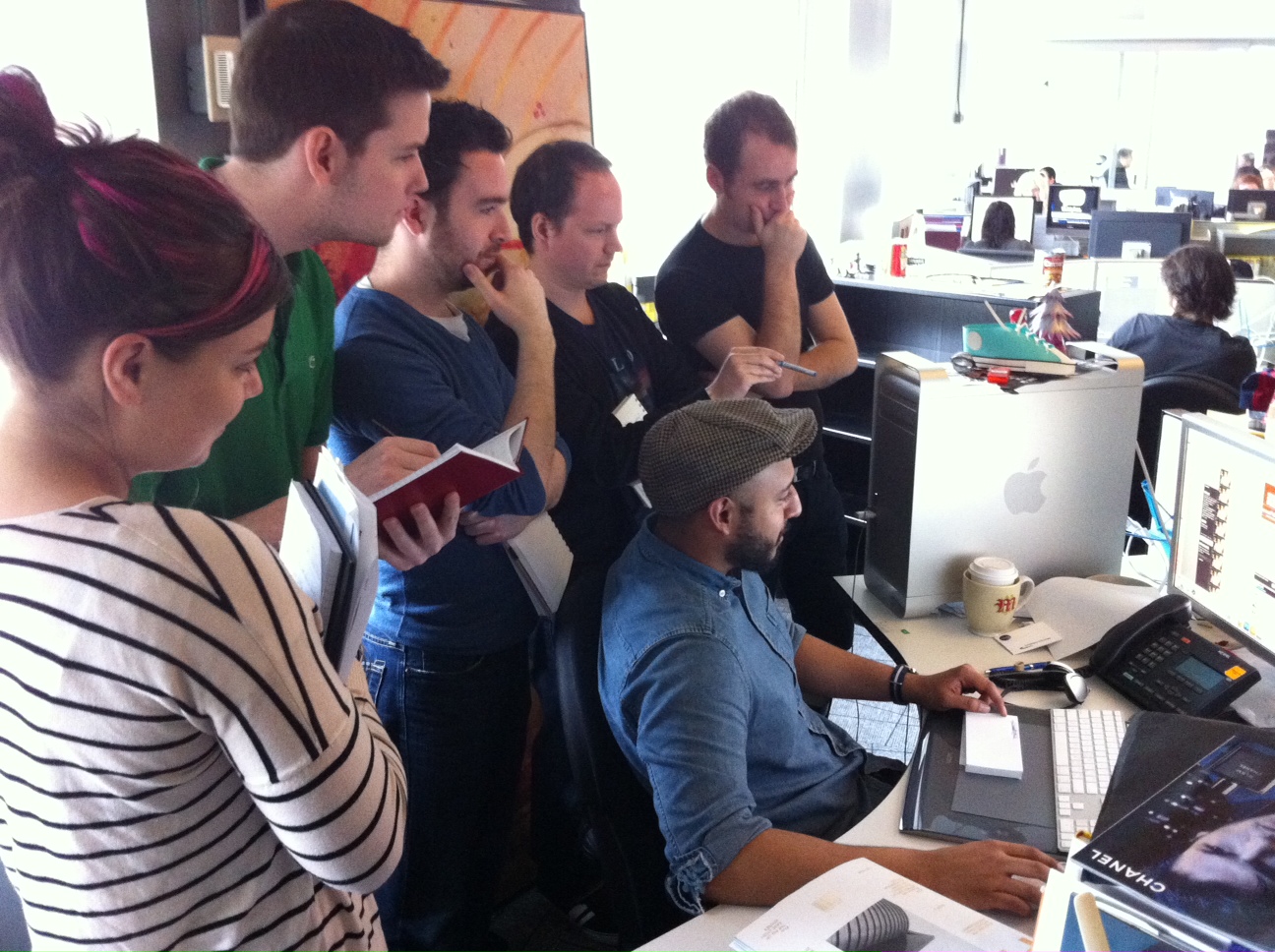 Tumblr Tuesday: Hovering Art Directors caught on camera (mostly males in NYC)