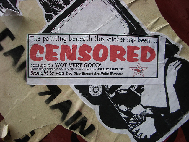 Google would like to remind us that the company supports “free expression”, up to a point ...