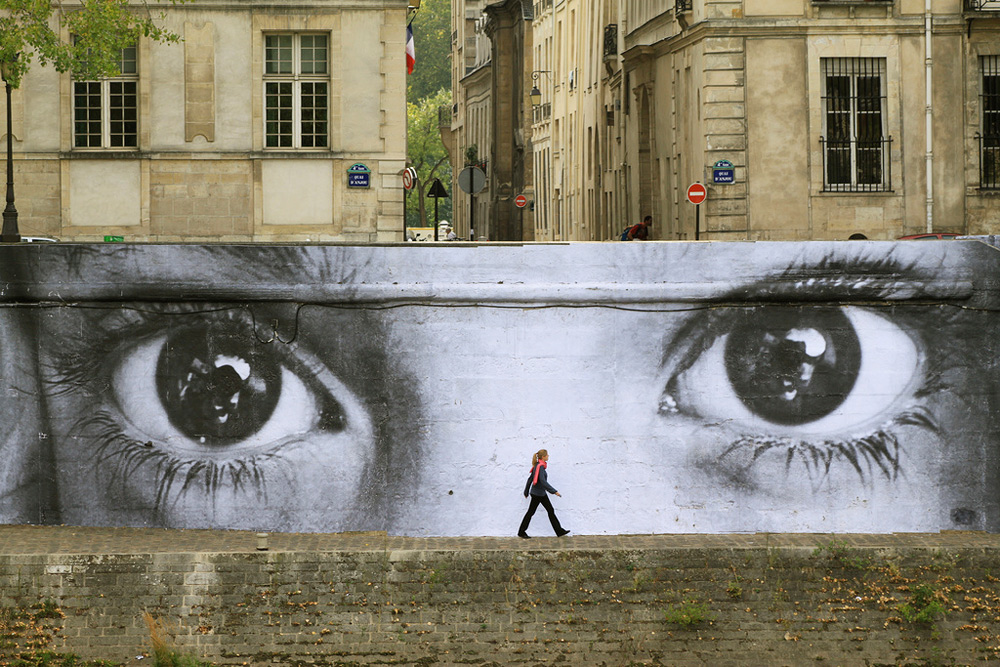 Hip hop non-profit World Up launches a campaign with street artist JR