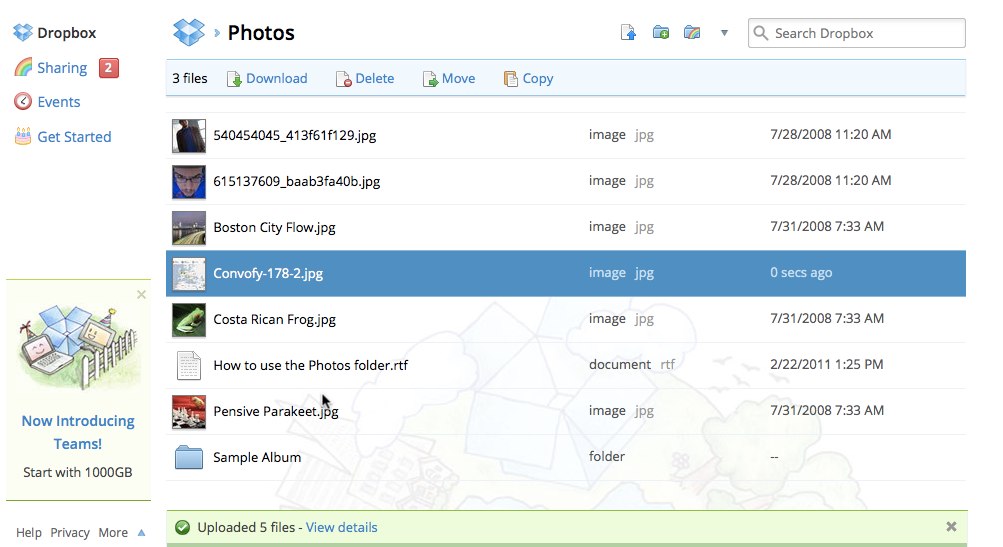 Dropbox Adds Drag And Drop Functionality For File Sharing