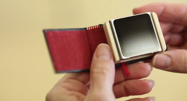 This teeny tiny portfolio case for the iPod nano is the only April Fools gag I really want to buy