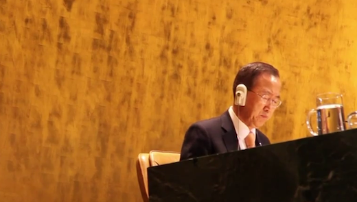Google+ Hangouts teams up with the United Nations Secretary-General