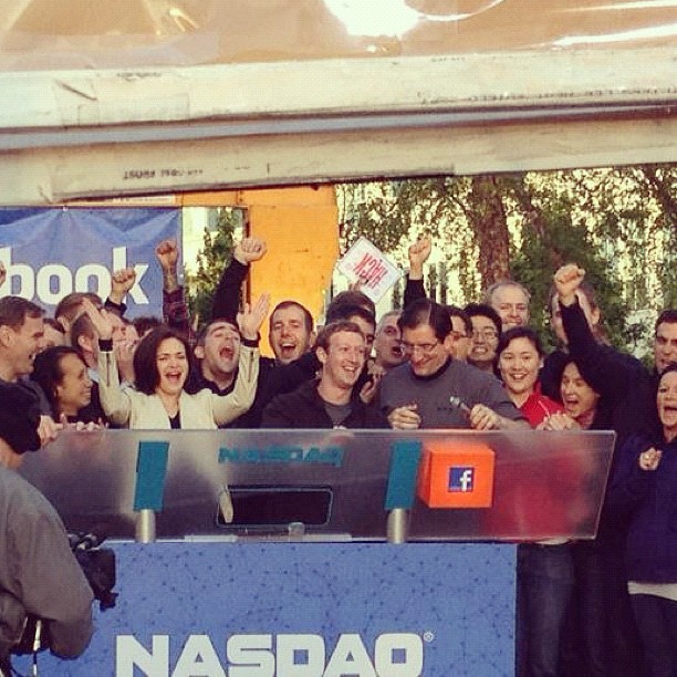 See all the photos Facebook employees are posting to Instagram on IPO day