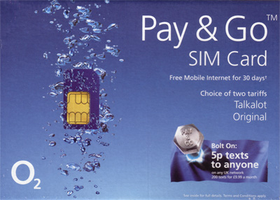 O2 photo O2 O2 announces new mobile roaming tariffs for European travelers, £1.99 for 25MB of data