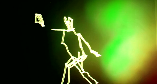 These 3D light painting animations are absolutely gorgeous