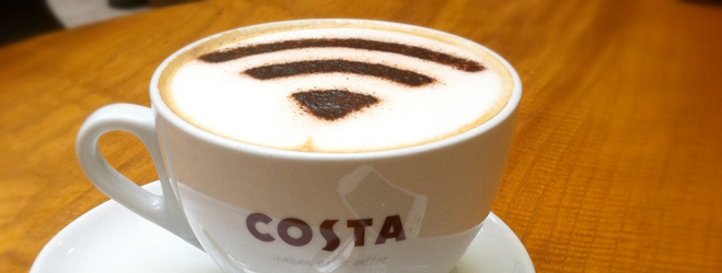 UK coffee chain Costa links up with O2 to offer free WiFi in time for Olympics